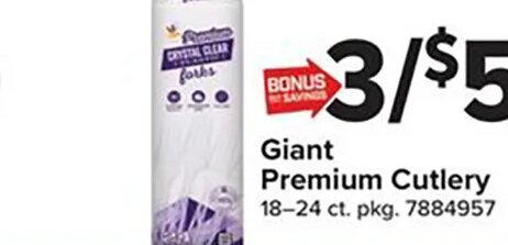 Giant Premium Cutlery