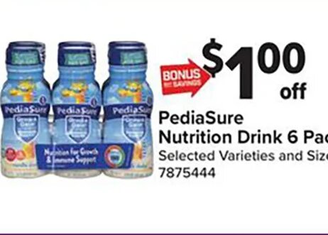 PediaSure Nutrition Drink 6 Pack