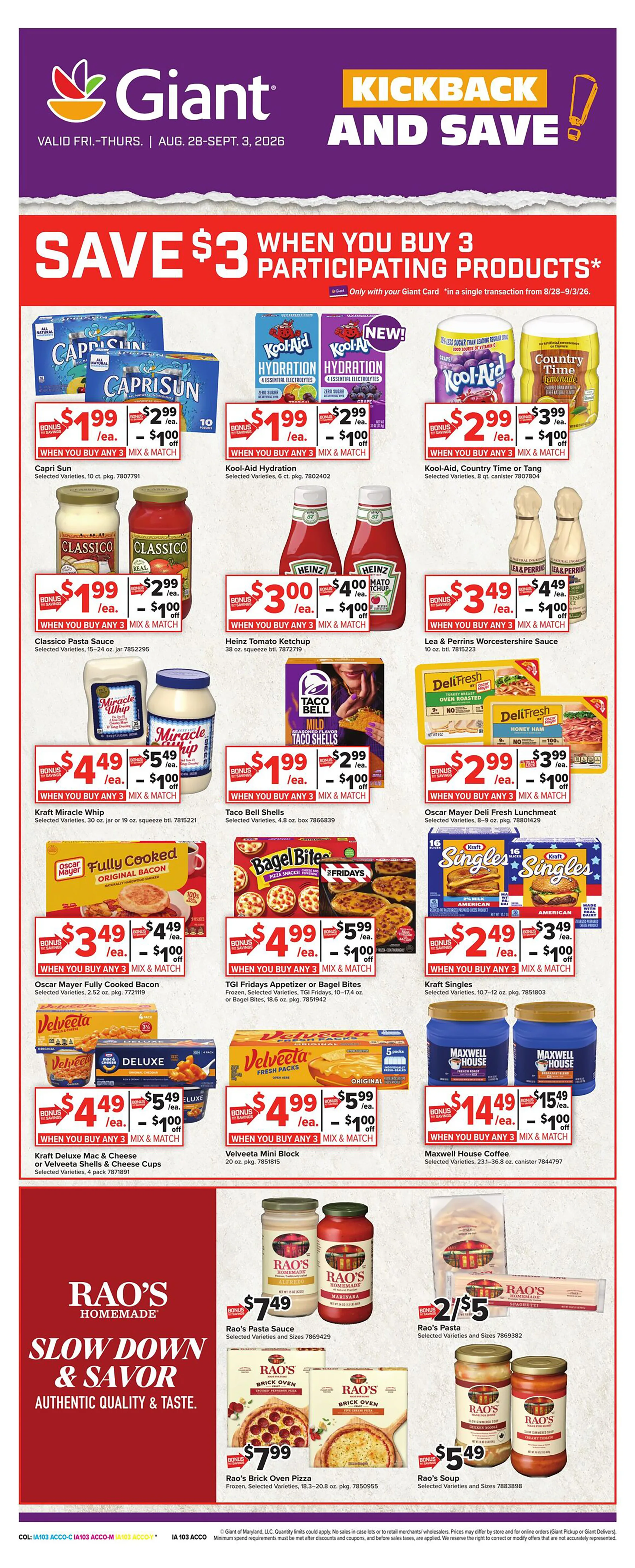 Giant Food Weekly Ad Page 9