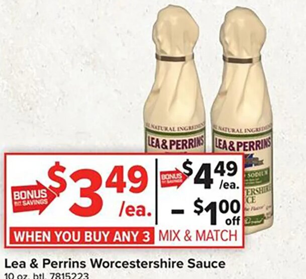 Lea & Perrins Worcestershire Sauce