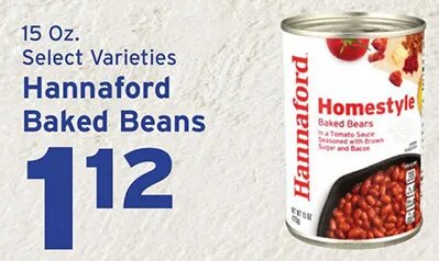 Hannaford Baked Beans