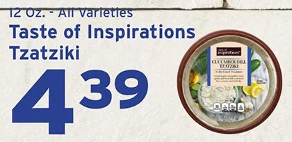Taste of Inspirations Tzatziki