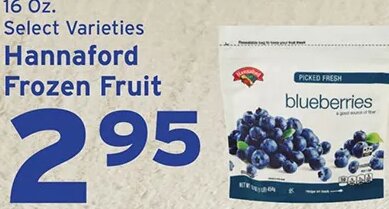 Hannaford Frozen Fruit