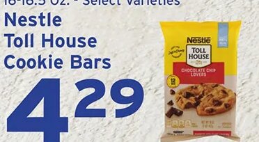 Nestle Toll House Cookie Bars