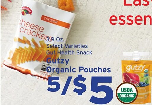 Gutzy Organic Pouches