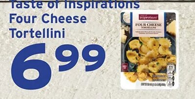 Taste of Inspirations Four Cheese Tortellini