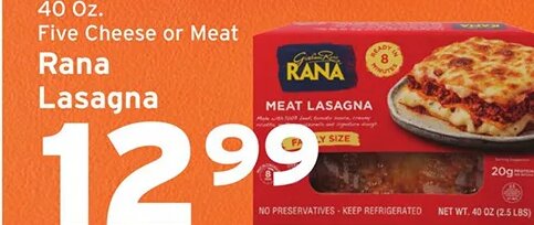 Rana Lasagna