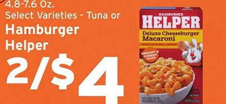 Hamburger Helper at Hannaford