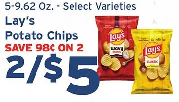 Lay's Potato Chips at Hannaford