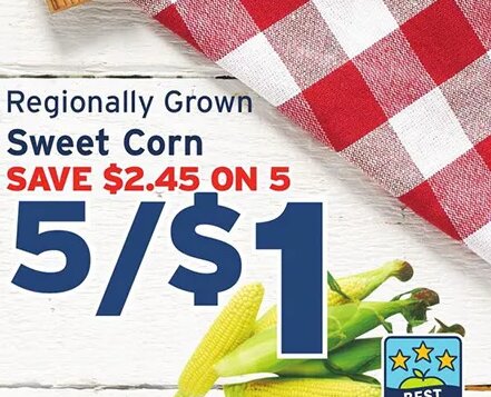 Sweet Corn at Hannaford
