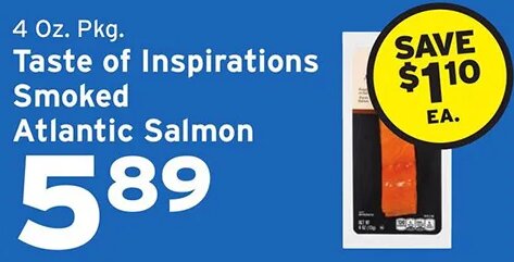 Taste of Inspirations Smoked Atlantic Salmon
