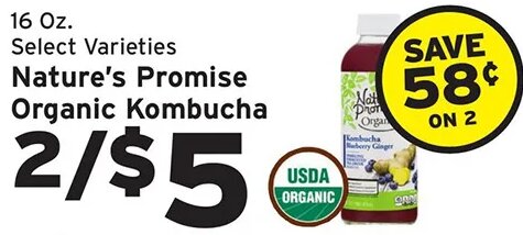 Nature's Promise Organic Kombucha