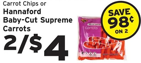 Baby-Cut Supreme Carrots at Hannaford