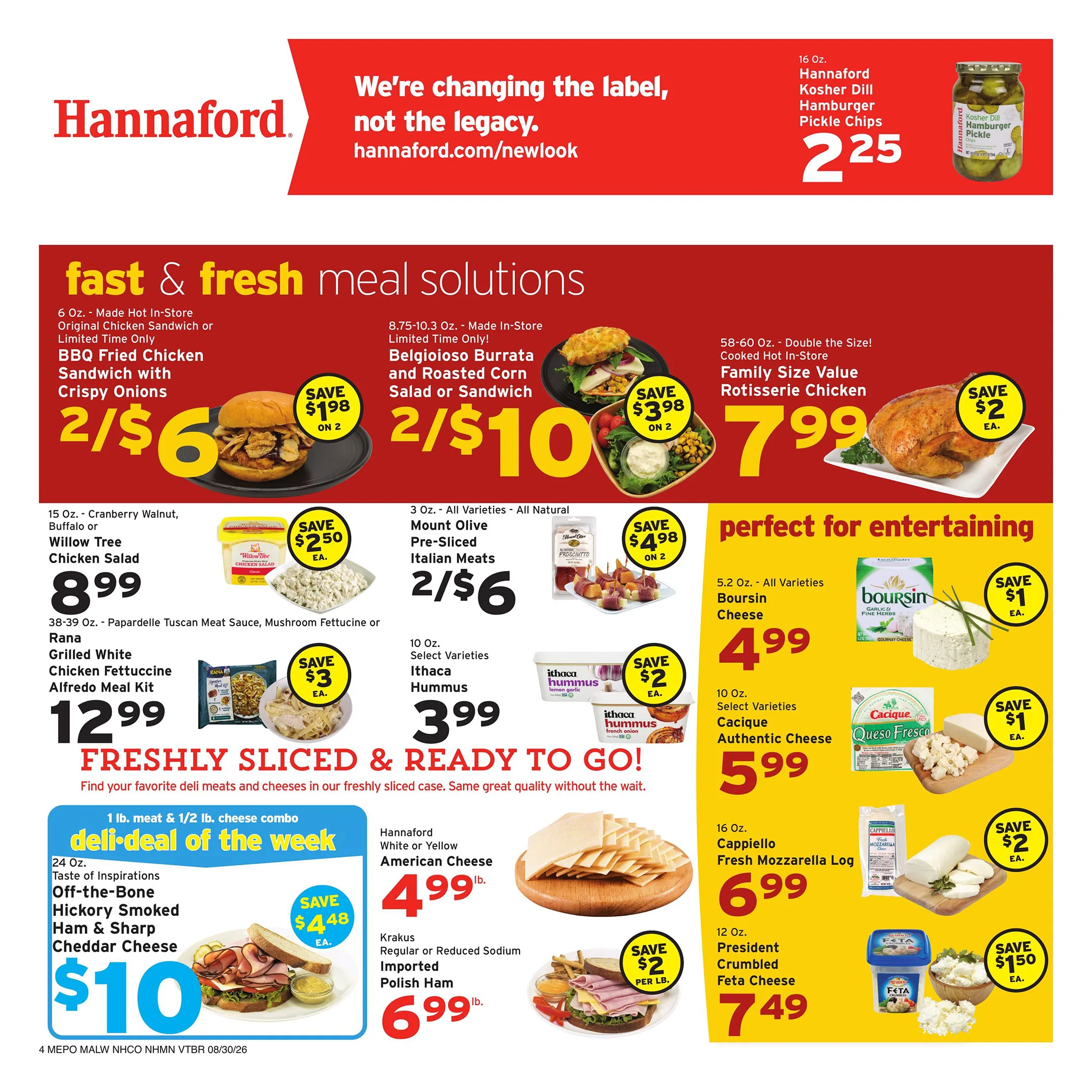Hannaford Weekly Ad Page 4