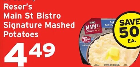 Reser's Main St Bistro Signature Mashed Potatoes