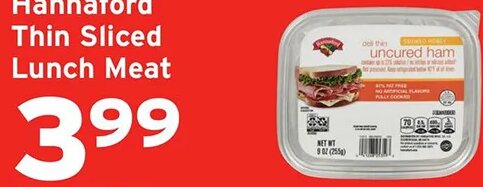Hannaford Thin Sliced Lunch Meat at Hannaford