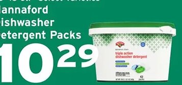 Hannaford Dishwasher Detergent Packs
