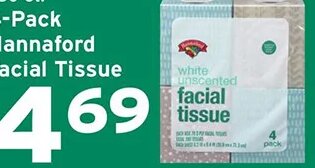 Hannaford Facial Tissue