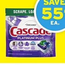 Cascade Dishwasher Detergent at Hannaford