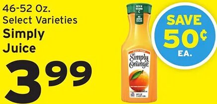 Simply Juice at Hannaford