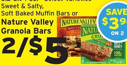 Nature Valley Granola Bars at Hannaford