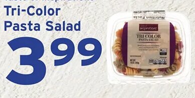 Taste of Inspirations Tri-Color Pasta Salad at Hannaford