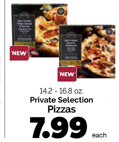 Private Selection Pizzas