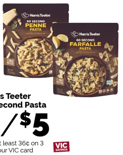 Harris Teeter 60 Second Pasta at Harris Teeter