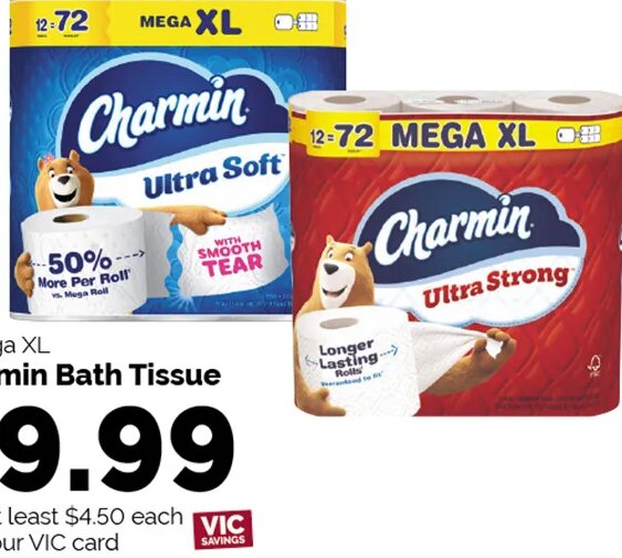 Charmin Bath Tissue at Harris Teeter