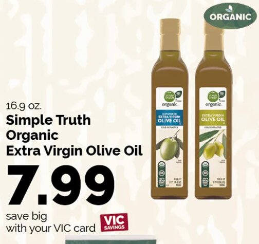 Simple Truth Organic Extra Virgin Olive Oil