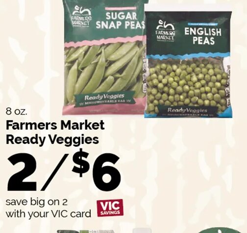 Farmers Market Ready Veggies