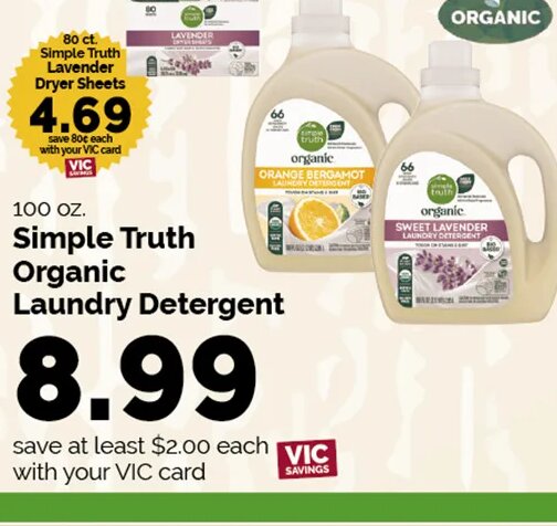 Simple Truth Organic Laundry Detergent