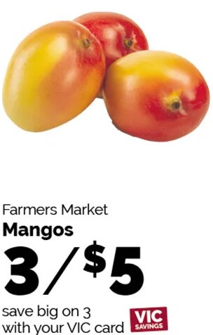 Farmers Market Mangos