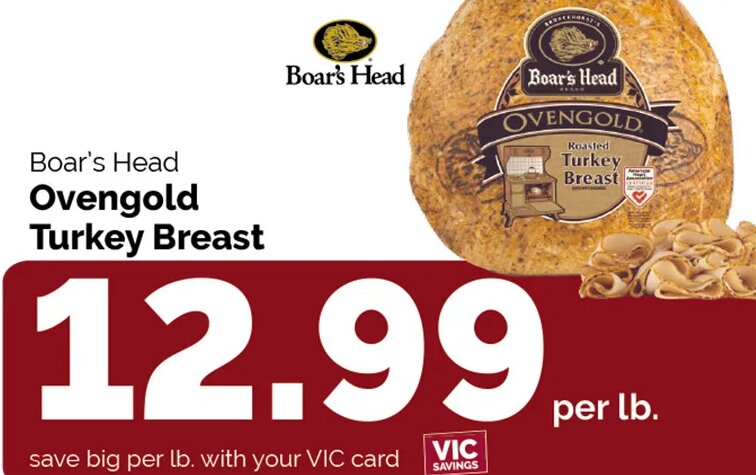 Boar's Head Ovengold Turkey Breast at Harris Teeter