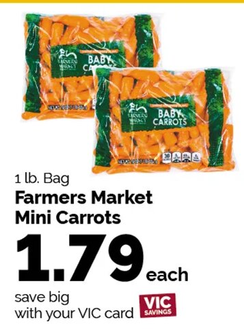 Farmers Market Mini Carrots