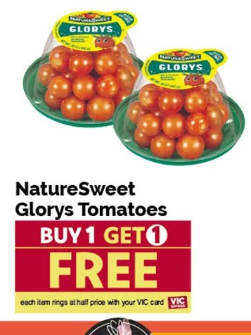NatureSweet Glorys Tomatoes