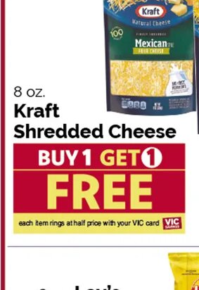Kraft Shredded Cheese