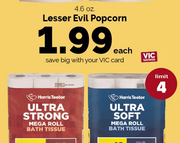 Harris Teeter Ultra Bath Tissue at Harris Teeter