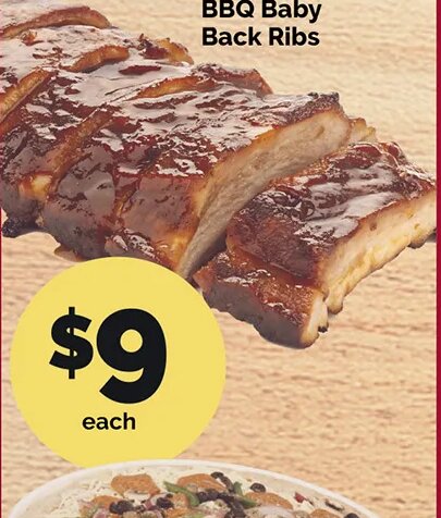 Fresh Foods Market BBQ Baby Back Ribs at Harris Teeter