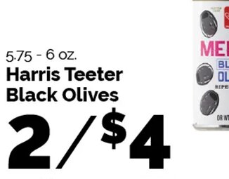 Harris Teeter Black Olives