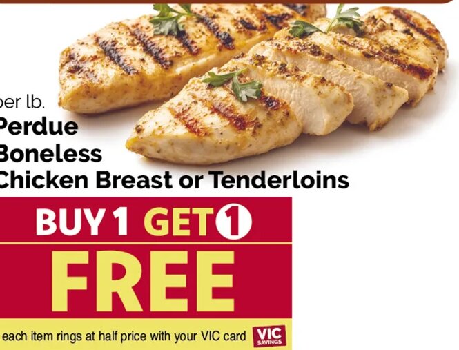 Perdue Boneless Chicken Breast or Tenderloins