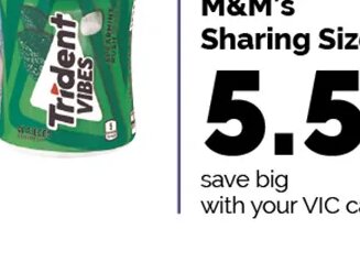 M&M's Sharing Size at Harris Teeter