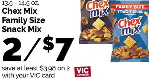Chex Mix Family Size Snack Mix