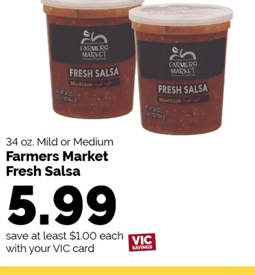 Farmers Market Fresh Salsa