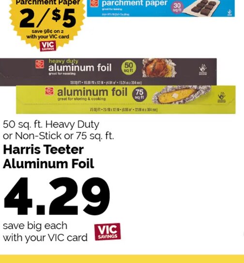 Harris Teeter Aluminum Foil