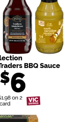 Private Selection or HT Traders BBQ Sauce at Harris Teeter