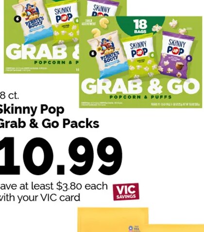 Skinny Pop Grab & Go Packs