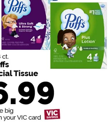Puffs Facial Tissue