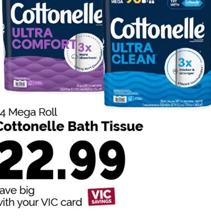 Cottonelle Bath Tissue at Harris Teeter