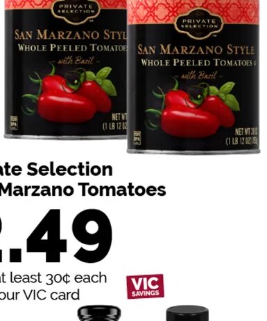 Private Selection San Marzano Tomatoes at Harris Teeter